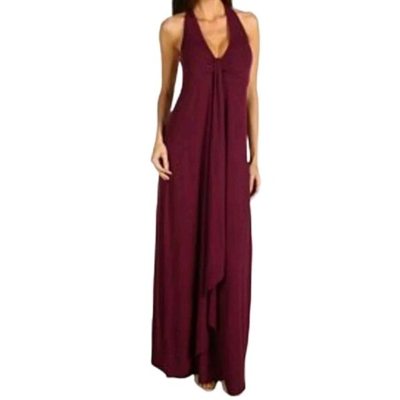 Tommy Bahama Dresses & Skirts - Tommy Bahama XS Tambour Cascade Halter Cocktail Evening Event Maxi Dress Black